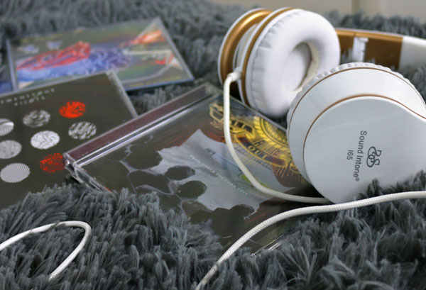 Photo of headphones and CDs
