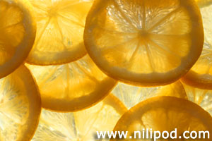 Photo of lemon slices