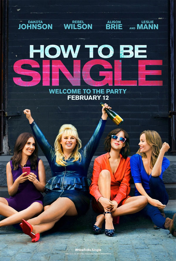 Image of the How To Be Single movie poster