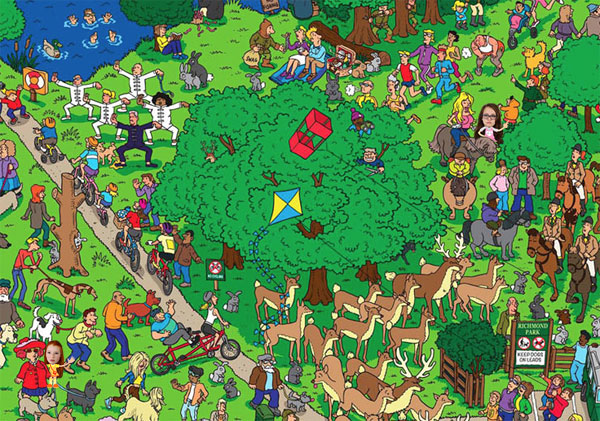Where's Fenton game, in Richmond Park