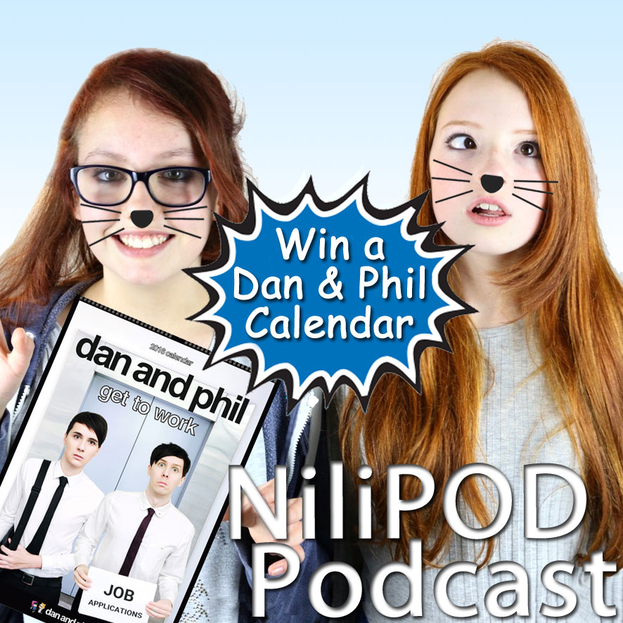 Photo of Dan and Phil calendar competition