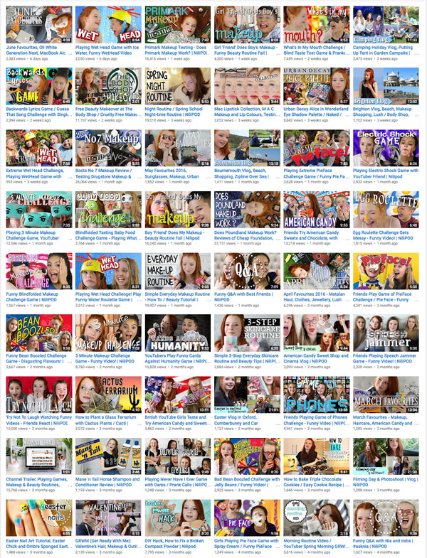 300 Youtube Video Ideas Nia S Blogs And Vlogs Nilipod