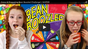 Play gross Bean Boozled game