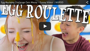 Egg Roulette Challenge Gets Messy