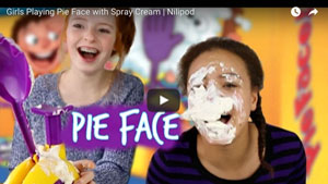 Playing a messy game of Pie Face